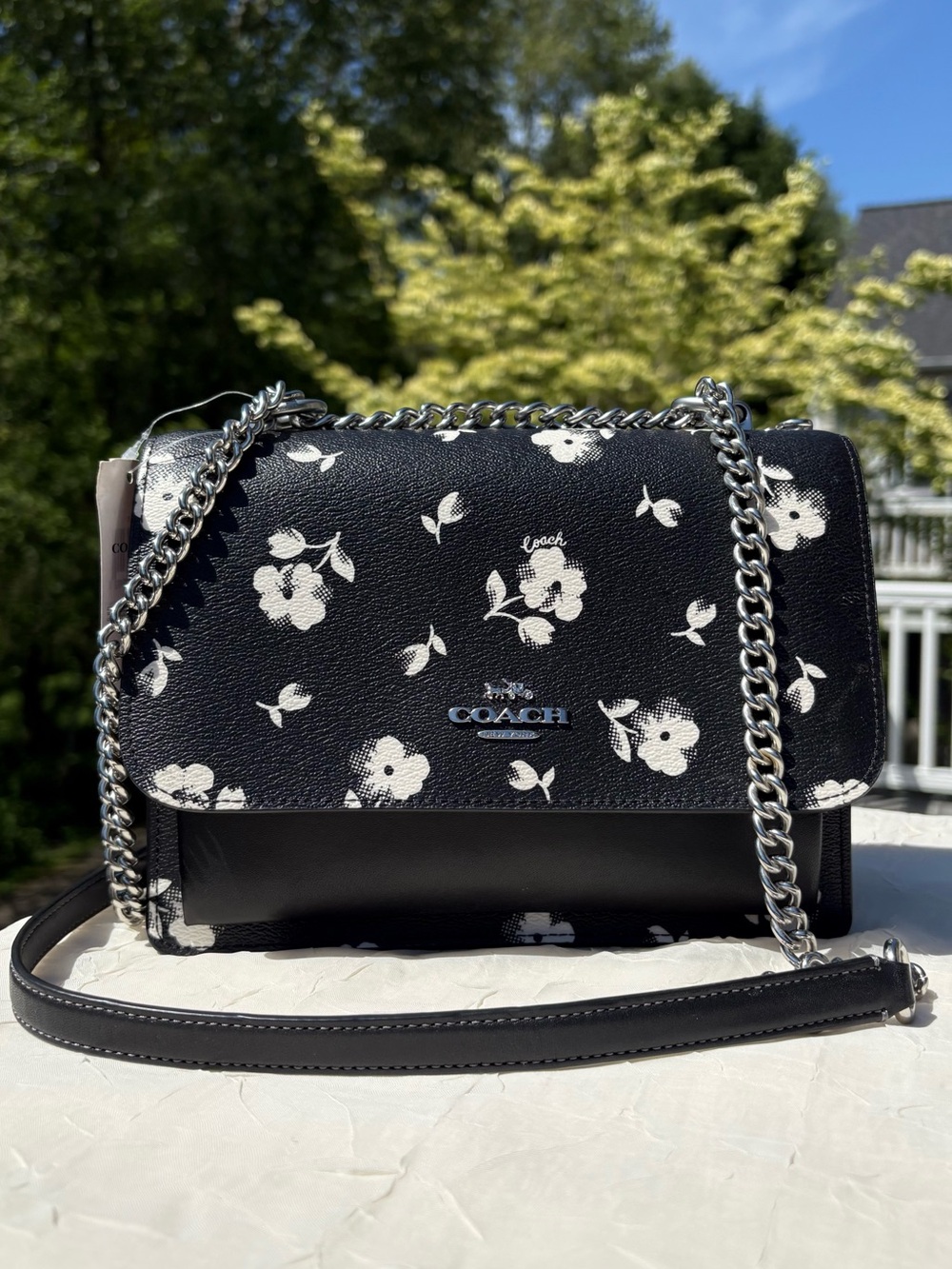 NWT COACH Klare Crossbody Bag
With Floral Print CP090